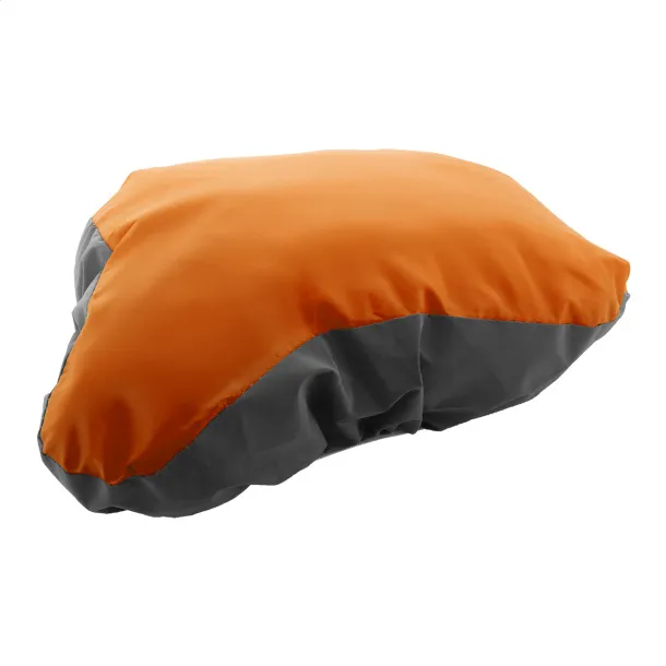 Lumiride reflective RPET bicycle seat cover Orange