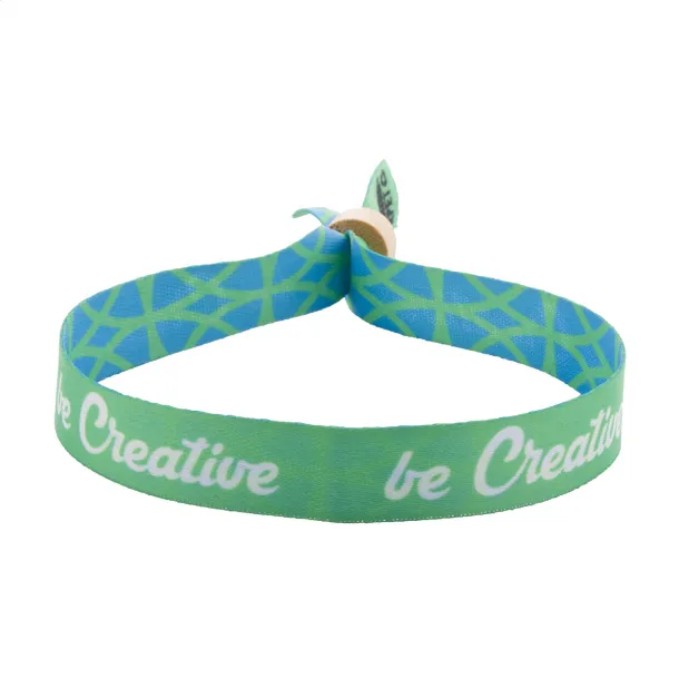 SuboWrist Eco custom RPET festival bracelet Natural