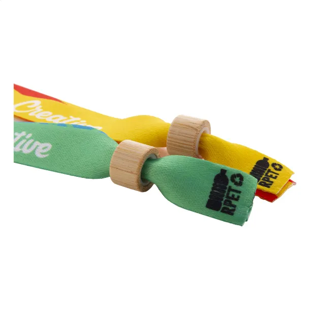 SuboWrist Eco custom RPET festival bracelet Natural