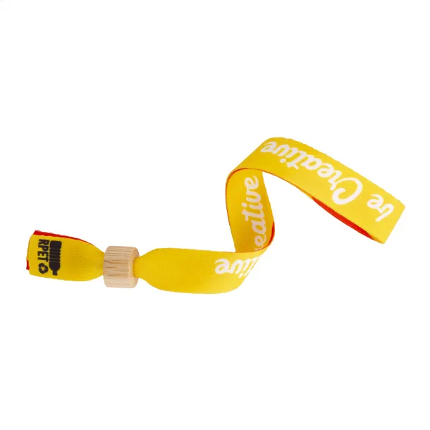 SuboWrist Eco custom RPET festival bracelet Natural