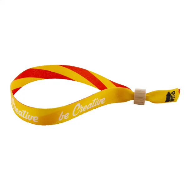 SuboWrist Eco custom RPET festival bracelet Natural