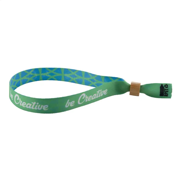 SuboWrist Eco custom RPET festival bracelet Natural