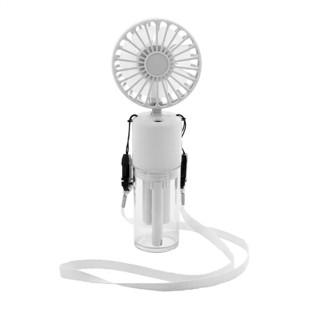 Misty rechargeable water spray fan White