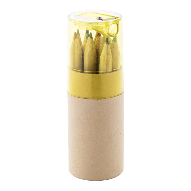Gallery 12 pencil set Yellow Natural