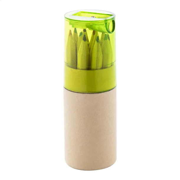 Gallery 12 pencil set Green Natural