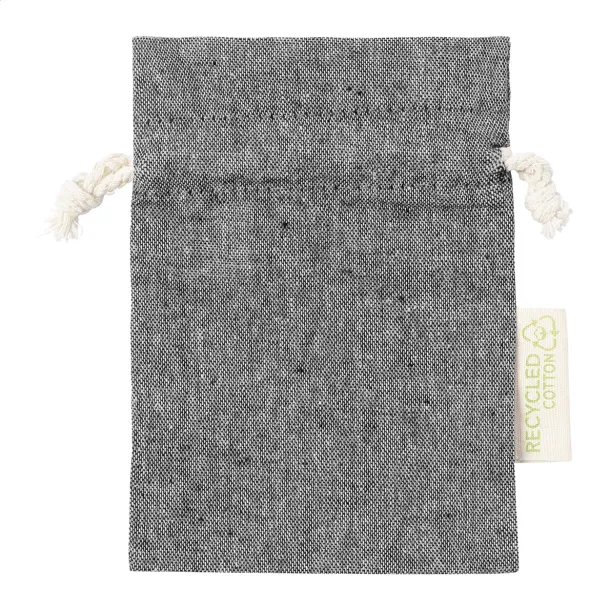 Restry S cotton gift bag Black