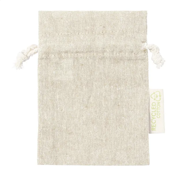 Restry S cotton gift bag Natural