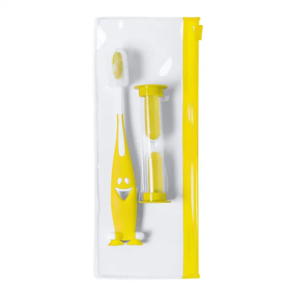 Toothie toothbrush set Yellow