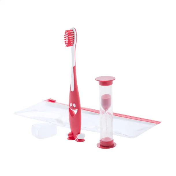 Toothie set za pranje zuba Crvena