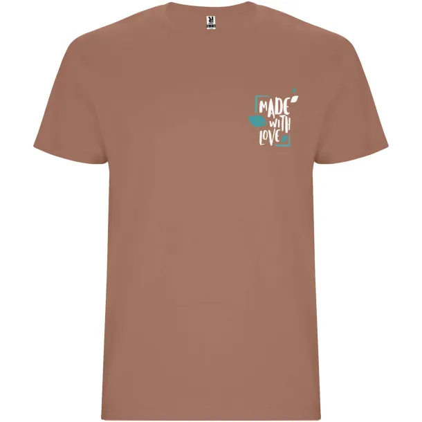 Stafford short sleeve men's t-shirt - Roly Mocha