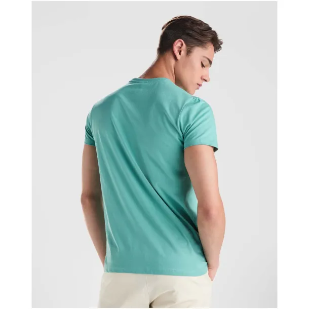 Stafford short sleeve men's t-shirt - Roly Irish purple