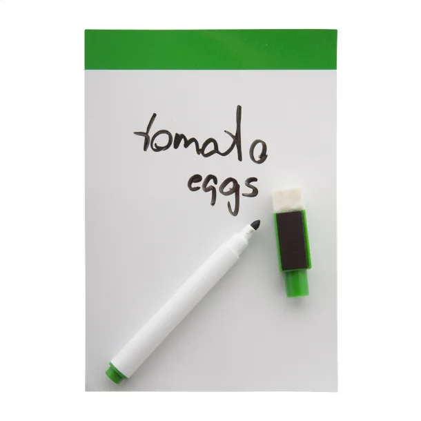 Mafri magnetic noteboard Green White