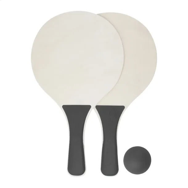 Mistra set za tenis Crna Prirodna