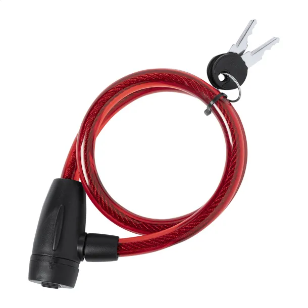 Billok bicycle lock Red Black