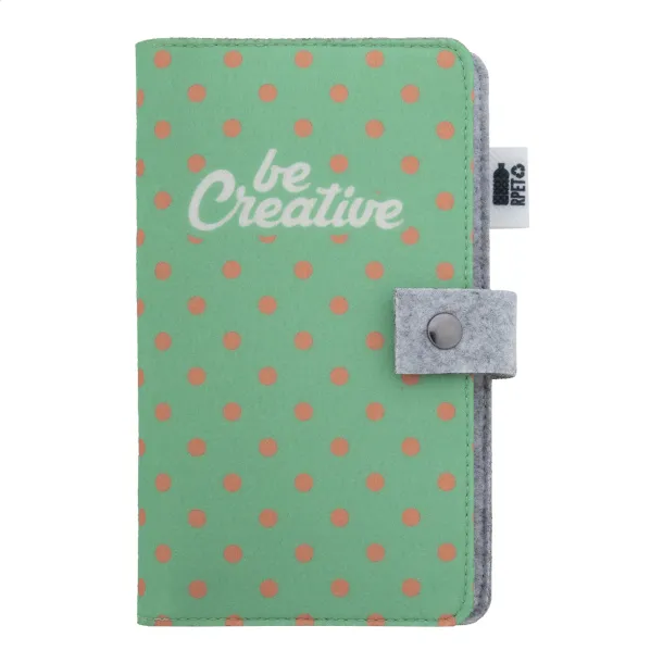 CreaFelt Journey custom RPET travel organizer White Grey