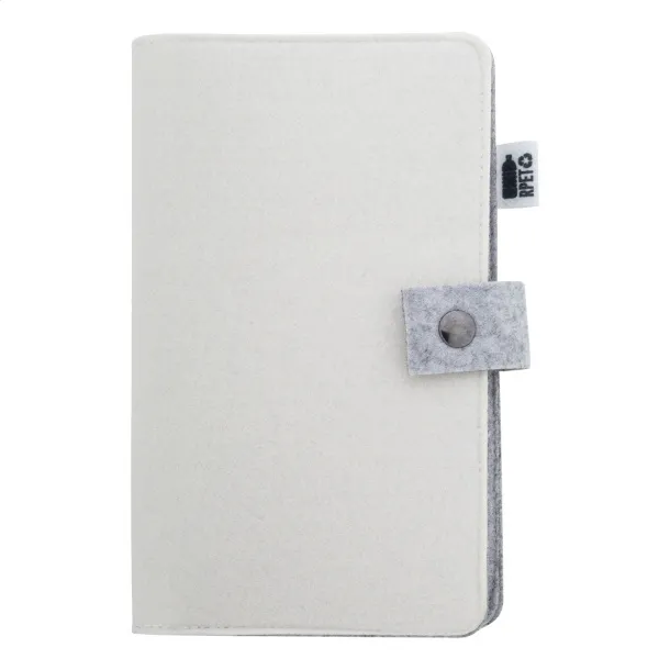 CreaFelt Journey custom RPET travel organizer White Grey