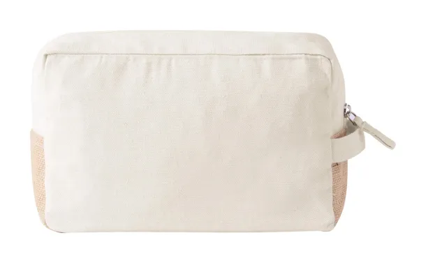 Ferbax Fairtrade cosmetic bag Natural