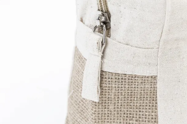 Ferbax Fairtrade cosmetic bag Natural