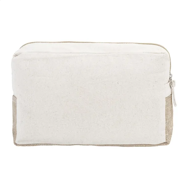 Ferbax Fairtrade cosmetic bag Natural