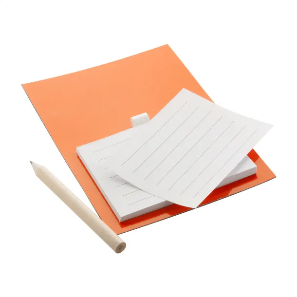 Pecfri magnetic notepad Orange