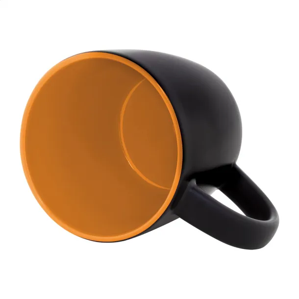 Sculptus mug Orange Black