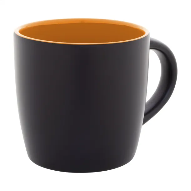 Sculptus mug Orange Black