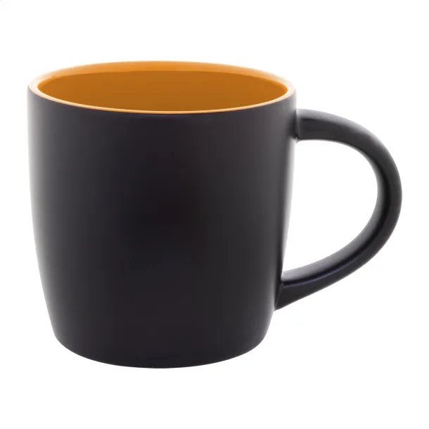 Sculptus mug Orange Black
