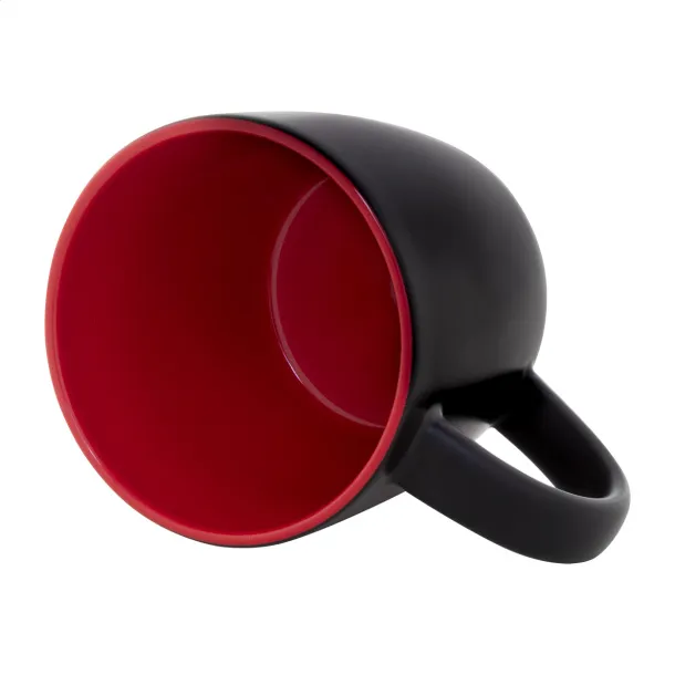 Sculptus mug Red Black