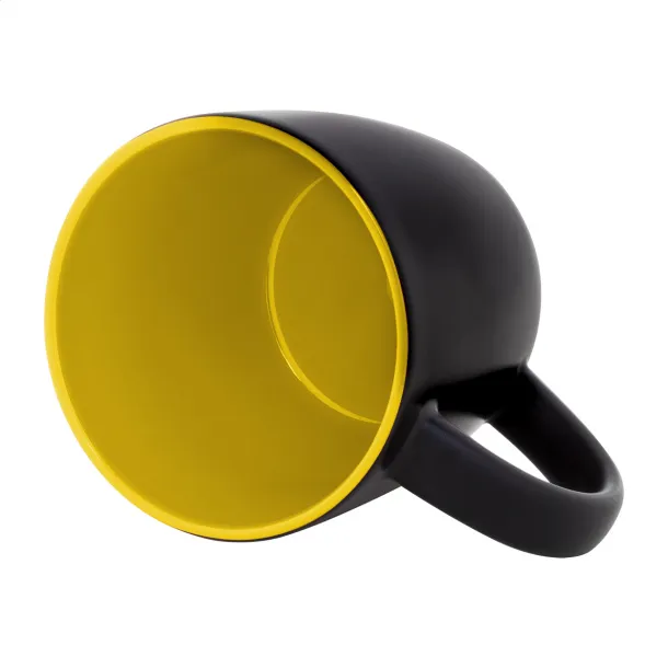 Sculptus mug Yellow Black