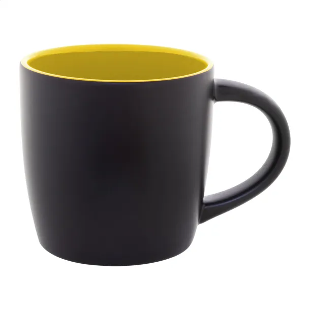 Sculptus mug Yellow Black