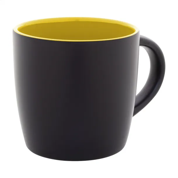 Sculptus mug Yellow Black