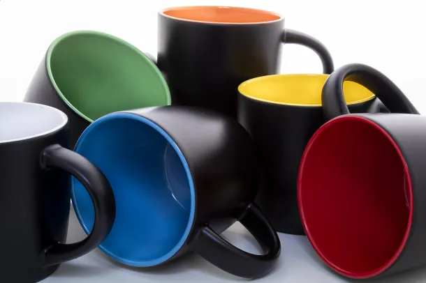Sculptus mug Yellow Black