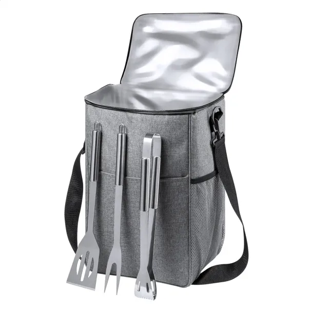 Gumbo RPET BBQ cooler bag Grey