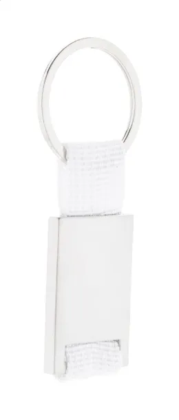 Poxil keyring White Silver