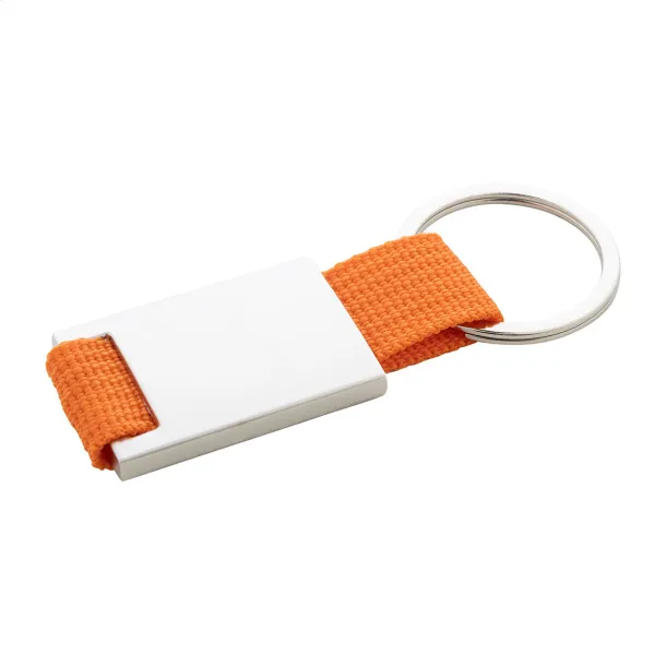 Poxil keyring Orange Silver