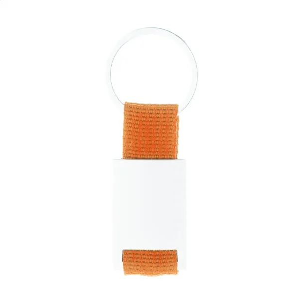 Poxil keyring Orange Silver
