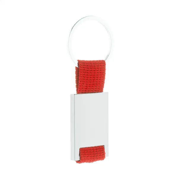 Poxil keyring Red Silver