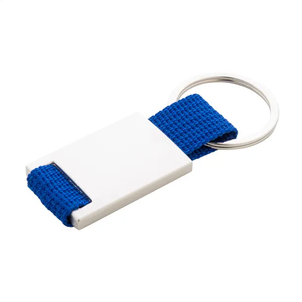 Poxil keyring Blue Silver