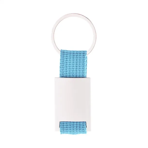 Poxil keyring Light blue Silver