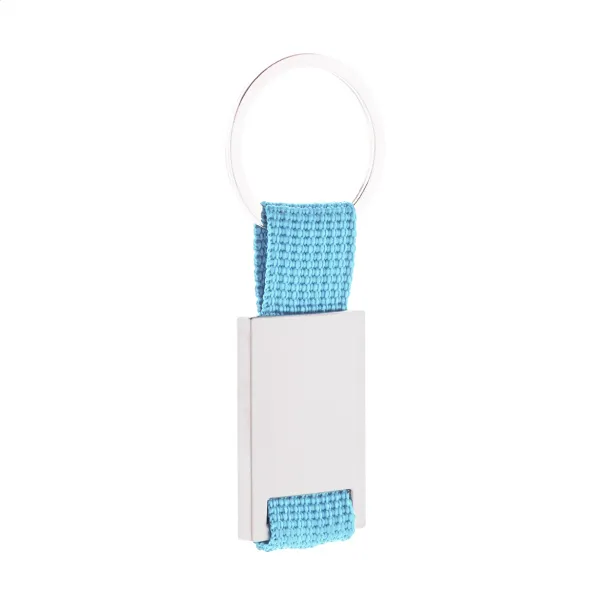 Poxil keyring Light blue Silver