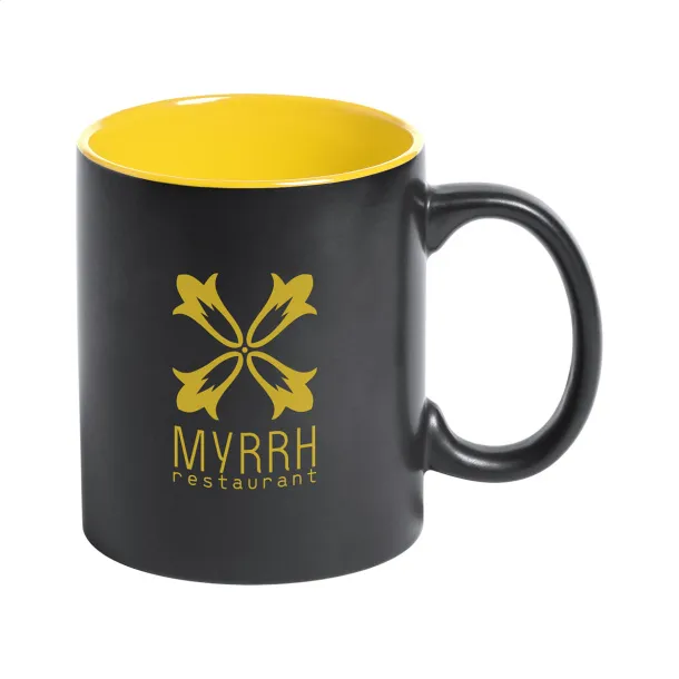 Bavary mug Yellow Black