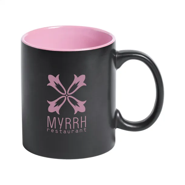 Bavary mug Pink Black