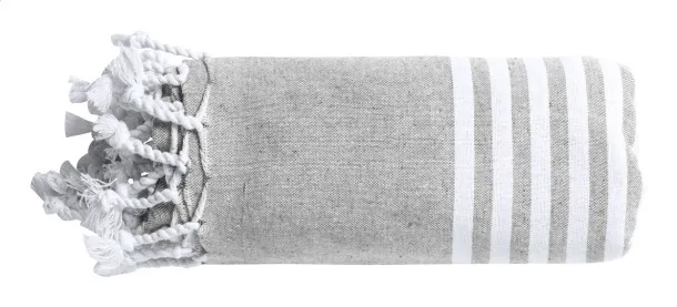 Makaha beach towel Grey