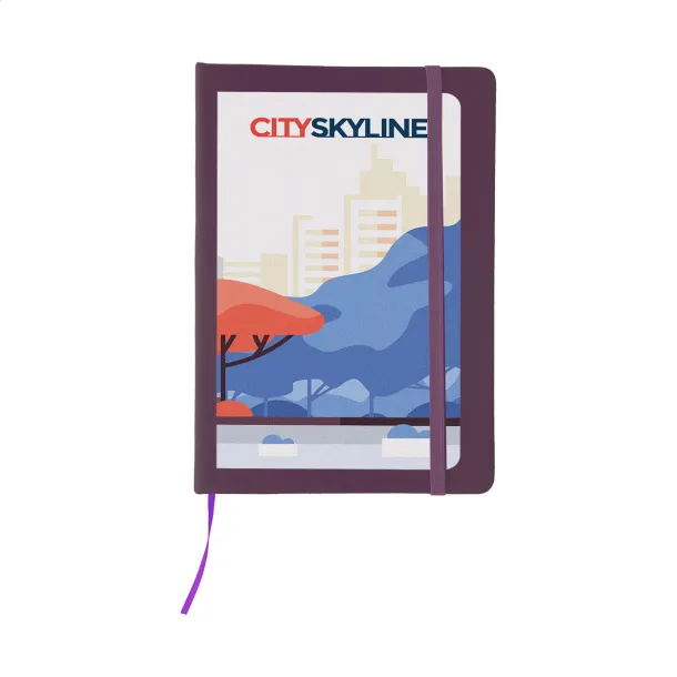 Nopuk Blank A5 notebook Purple