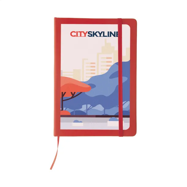 Nopuk Blank A5 notebook Red