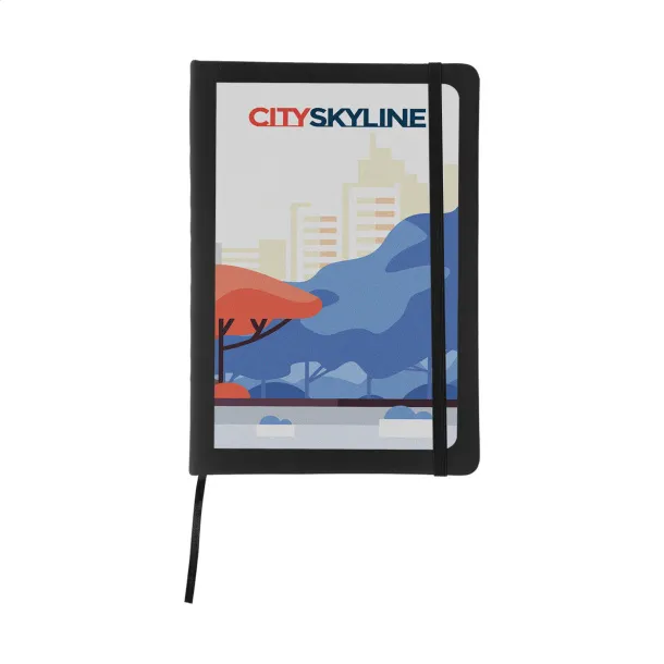 Nopuk Blank A5 notebook Black