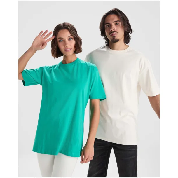 Bull unisex kratka majica, oversized kroj, 210 g/m2 - Roly Mist Green