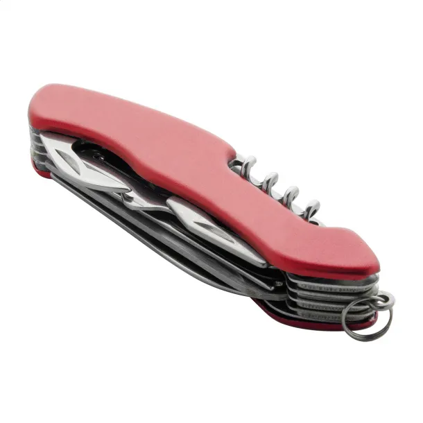 Breithorn multifunctional pocket knife Red