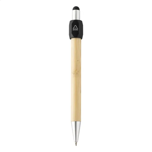 Sponner spinner ballpoint pen Black Natural