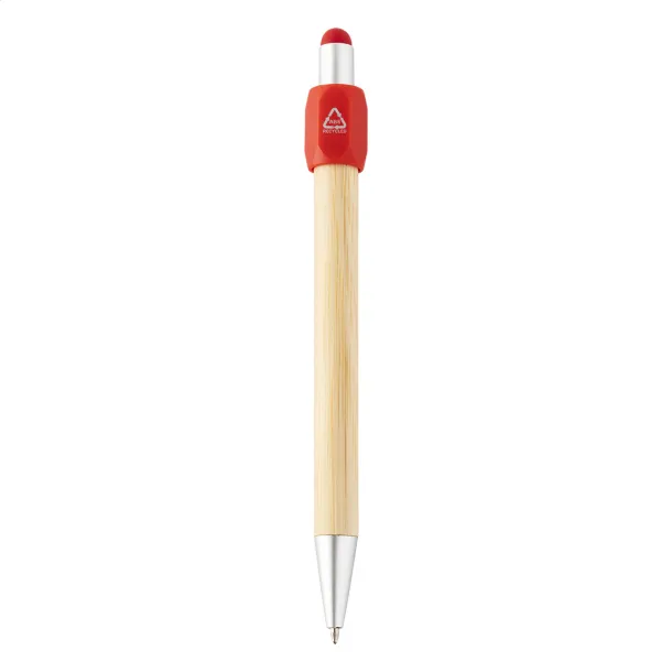 Sponner spinner ballpoint pen Red Natural